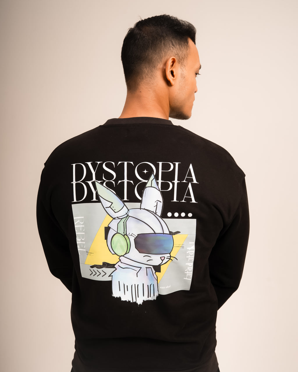 The Self Grows Fainter Dark Brown Crewneck