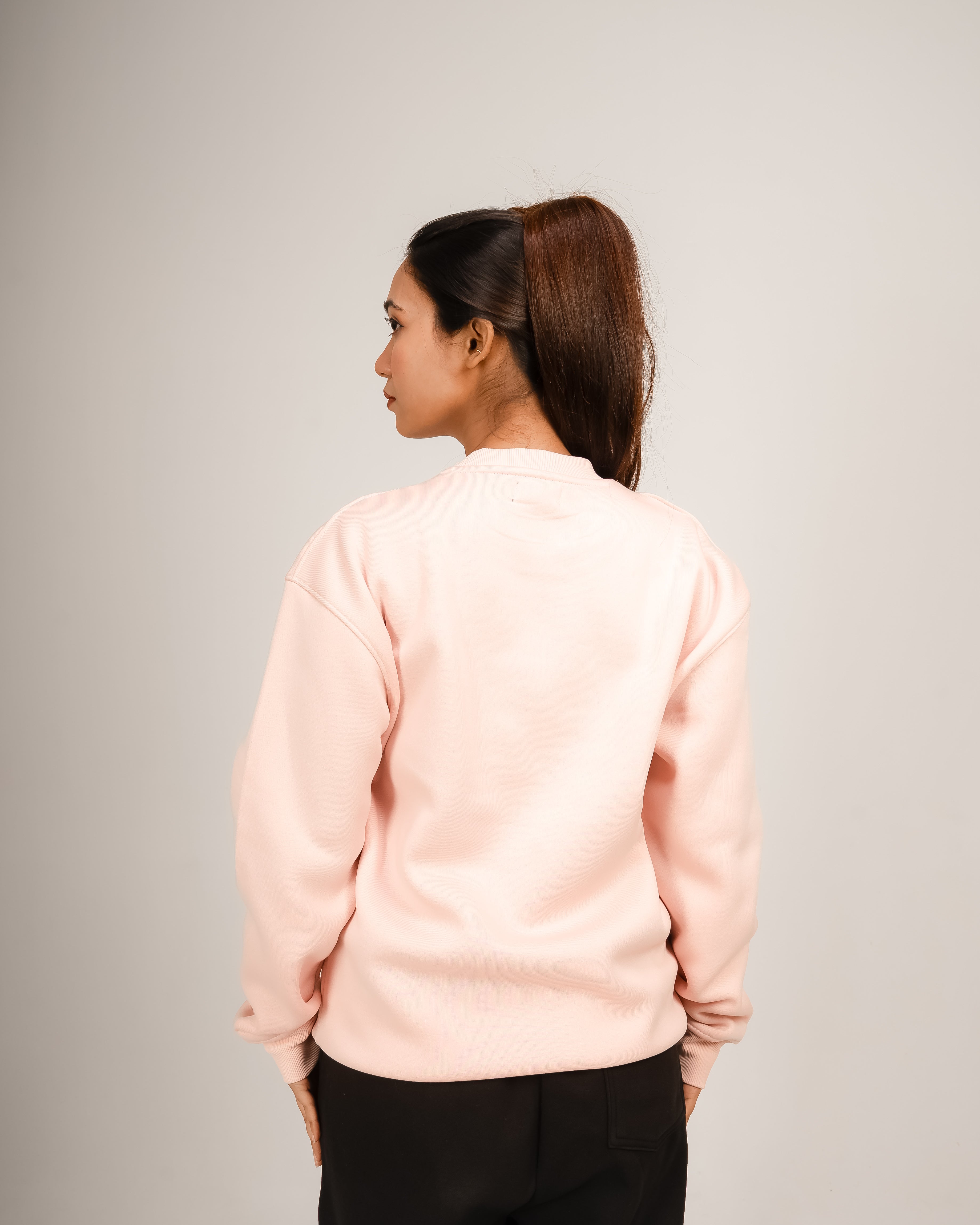 Lost in Space Oversized Crewneck Sweatshirt